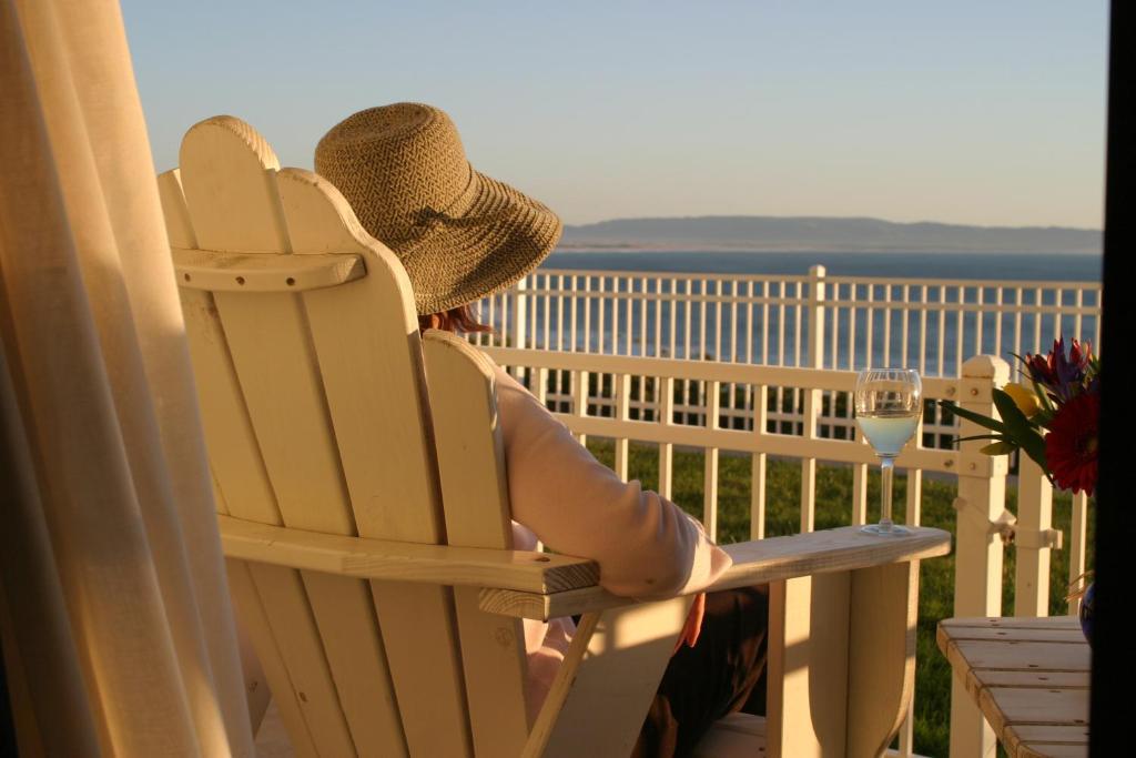Balkón nebo terasa v ubytování Pismo Lighthouse Suites