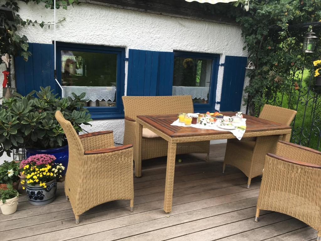 Zahrada ubytování Moosmühle Allgäu