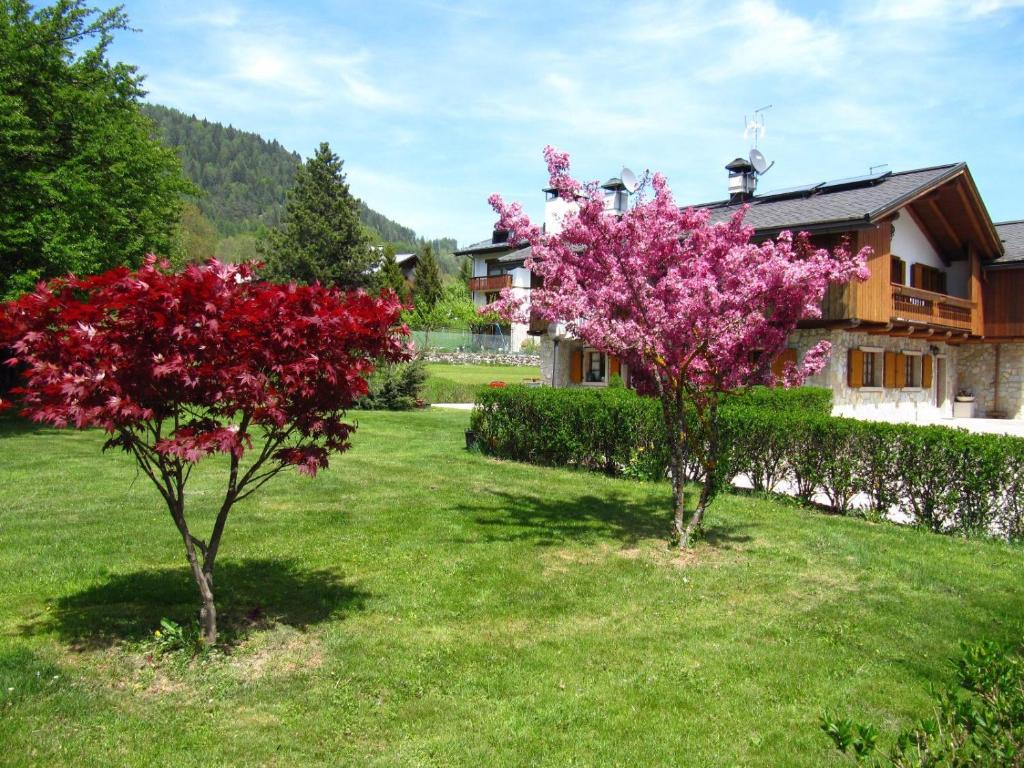 Zahrada ubytování Ca'Milla B&B nelle Dolomiti