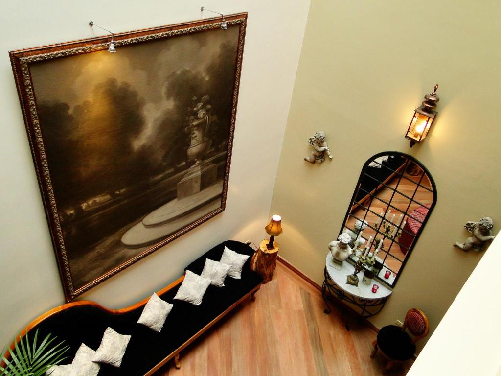 Posezení v ubytování Casa Joaquin Boutique Hotel
