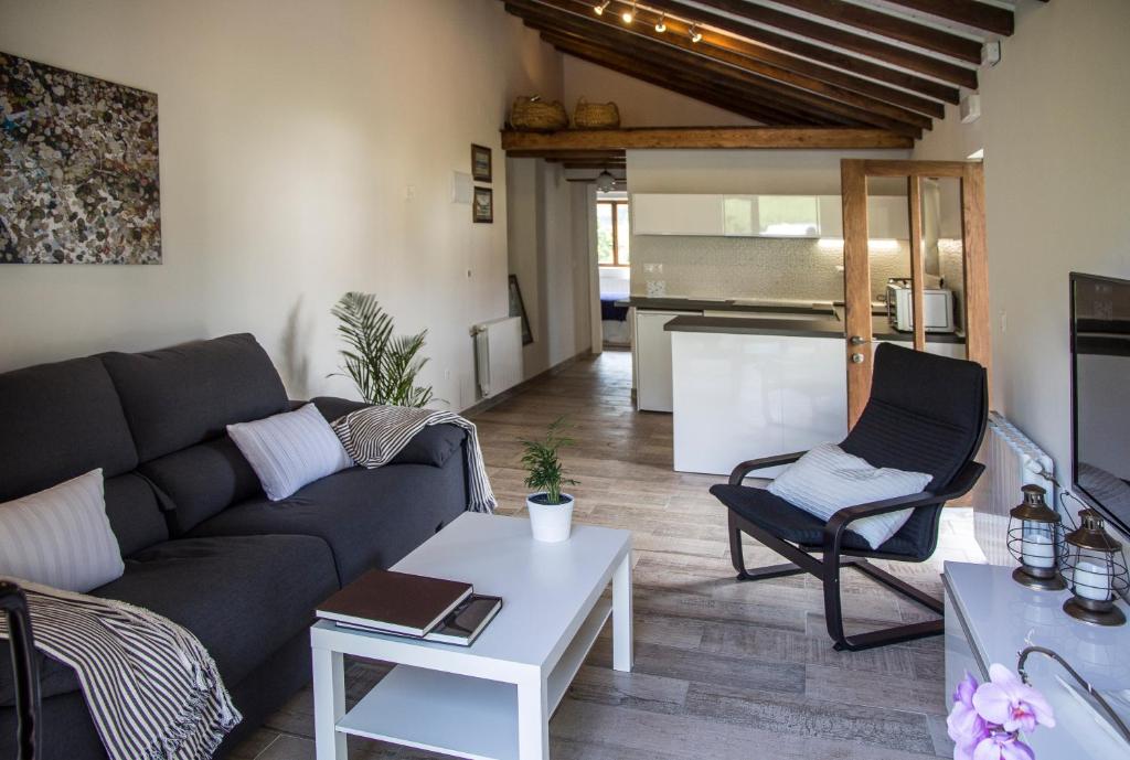 A seating area at Excepcional Apartamento El Olivo