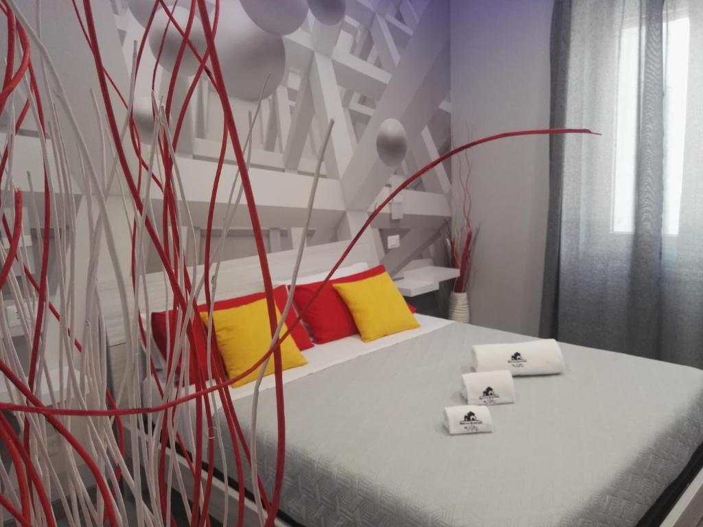 Postel nebo postele na pokoji v ubytování B&B da Lillo