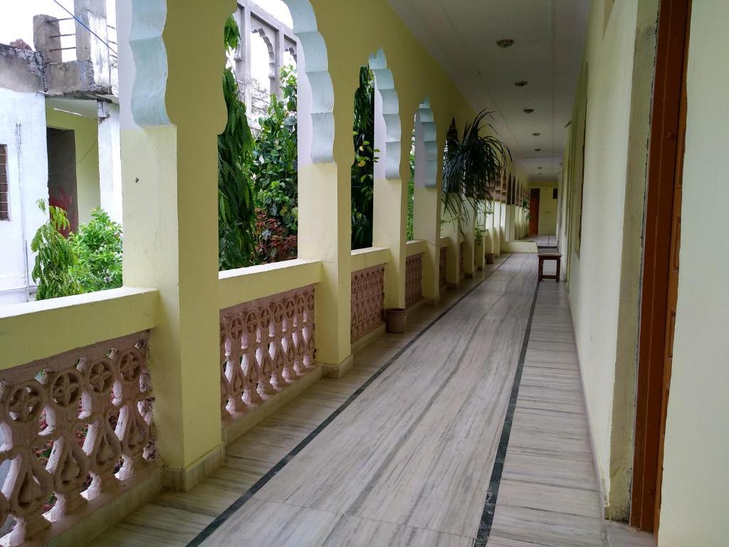 Balkón nebo terasa v ubytování Radhika Palace Hotel