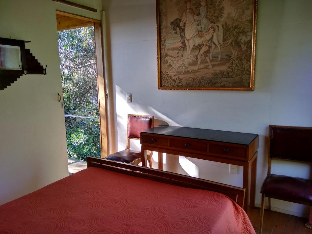 Postel nebo postele na pokoji v ubytování Posada IRSIS