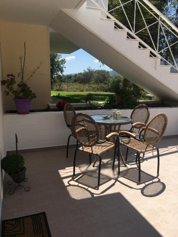 Balkón nebo terasa v ubytování Armonia Apartment