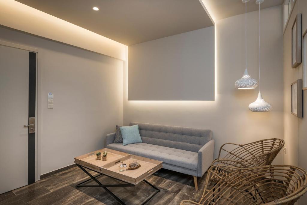 Posedenie v ubytovaní Sun Ray Luxury Apartments