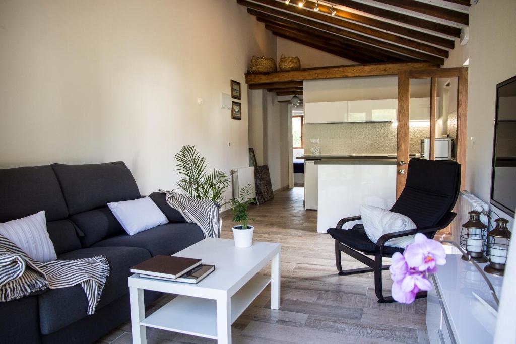 A seating area at Excepcional Apartamento El Olivo