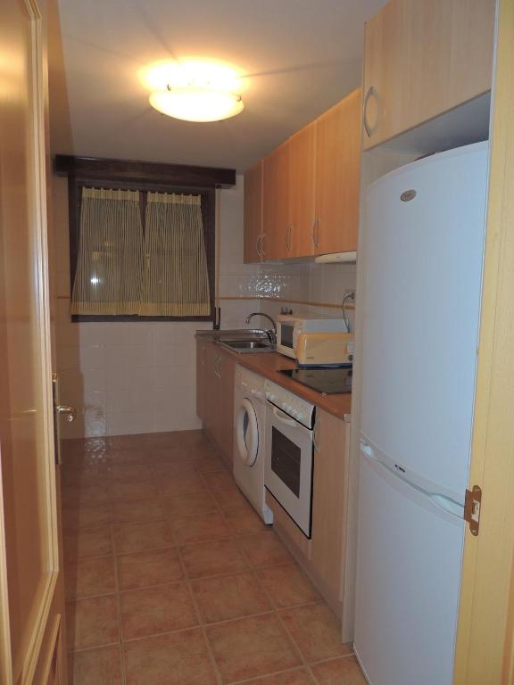Kuchyň nebo kuchyňský kout v ubytování Apartamento céntrico con WIFI en Biescas