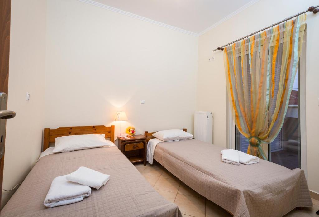 Posteľ alebo postele v izbe v ubytovaní Joanna 's Loft
