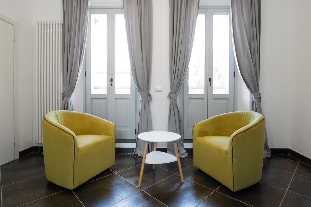 Posezení v ubytování Interamnia Boutique Hotel
