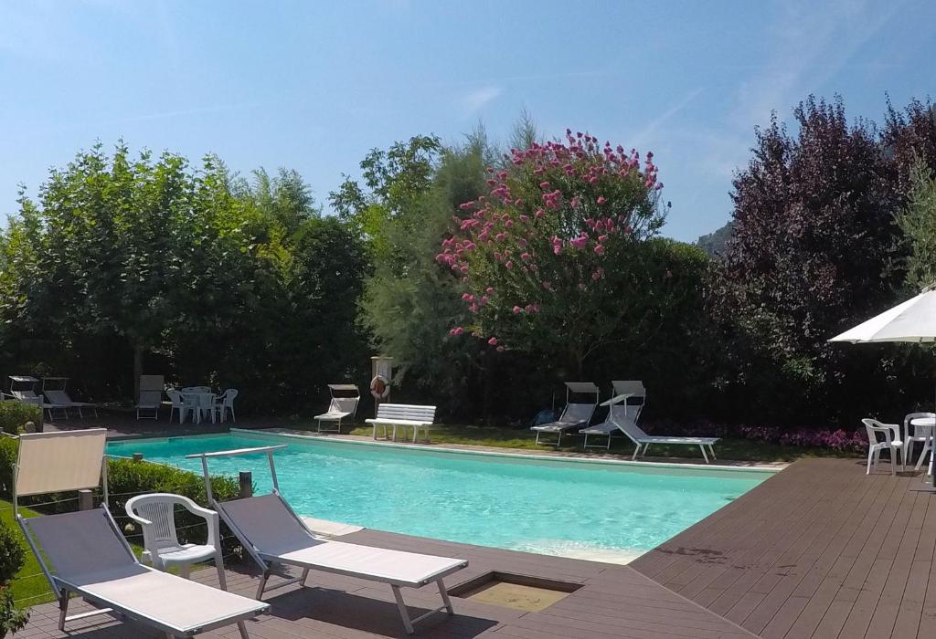 Bazén v ubytování IRIS 2 lago di Como nebo v jeho okolí