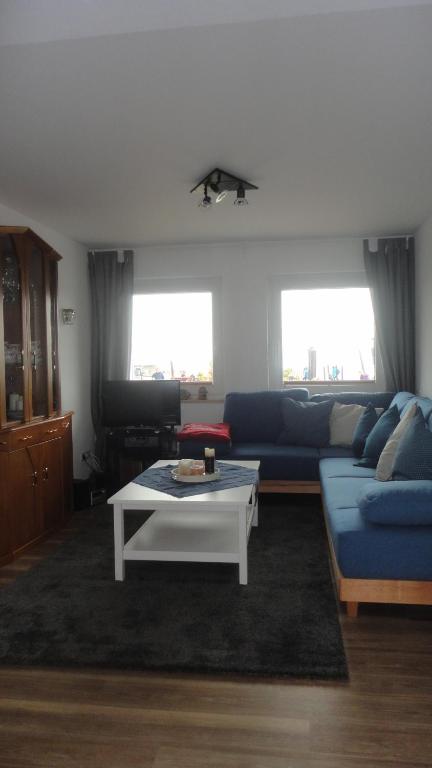 Posezení v ubytování Ferienwohnung Ol Komede Wai 12c
