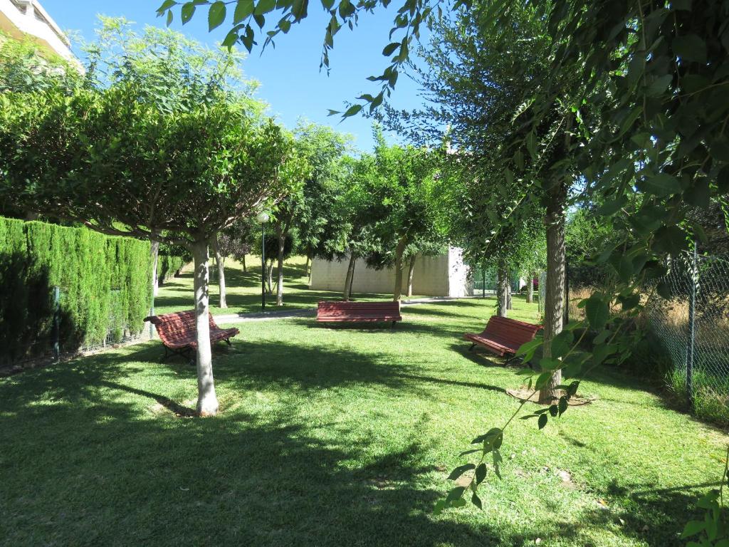 Ogród w obiekcie Atico Torremolinos