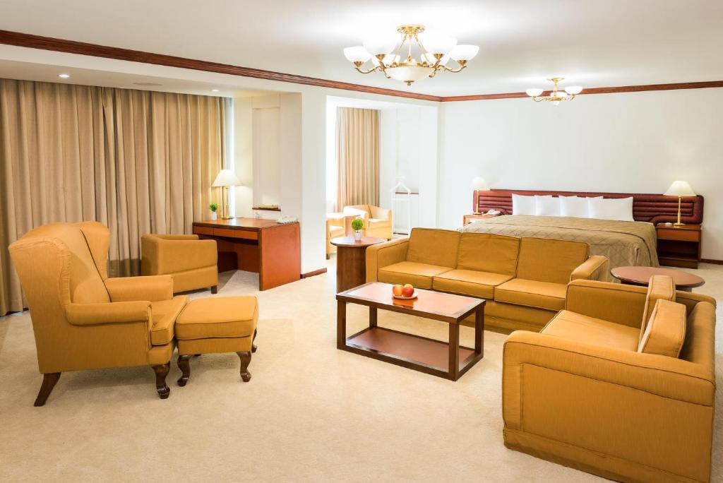 Posezení v ubytování Hotel Tainan