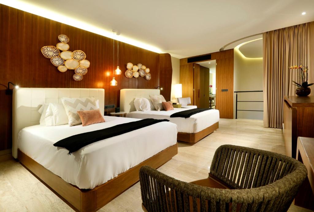TRS Coral Hotel - Adults Only - All Inclusive - 阁楼套房按摩浴缸露台海景