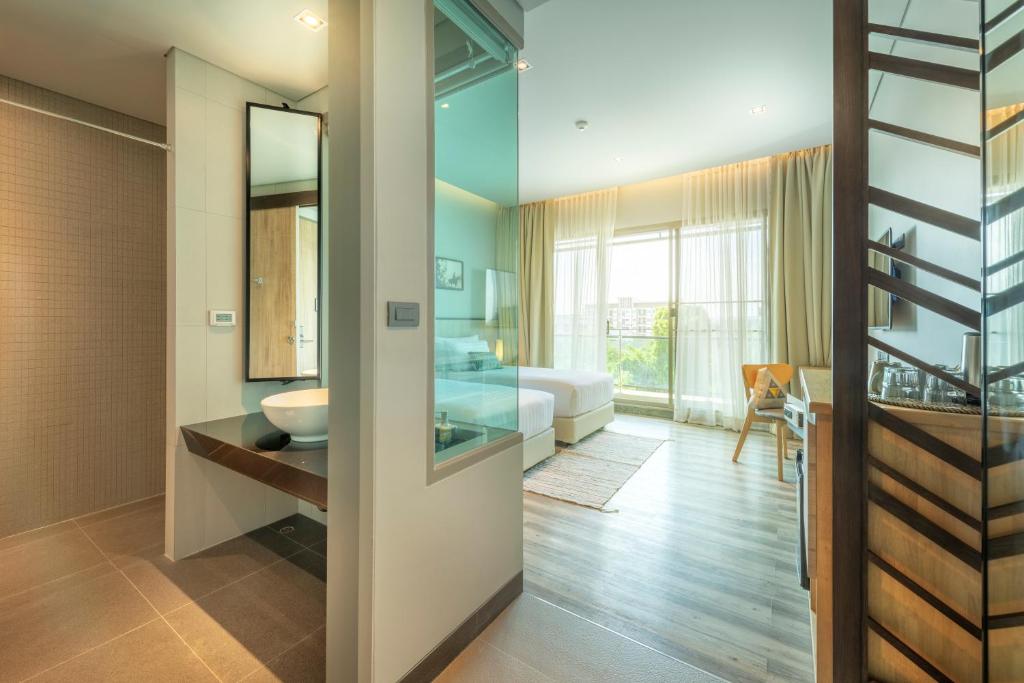 AisanA Hotel Korat - Superior Tweepersoonskamer Met 2 Aparte Bedden
