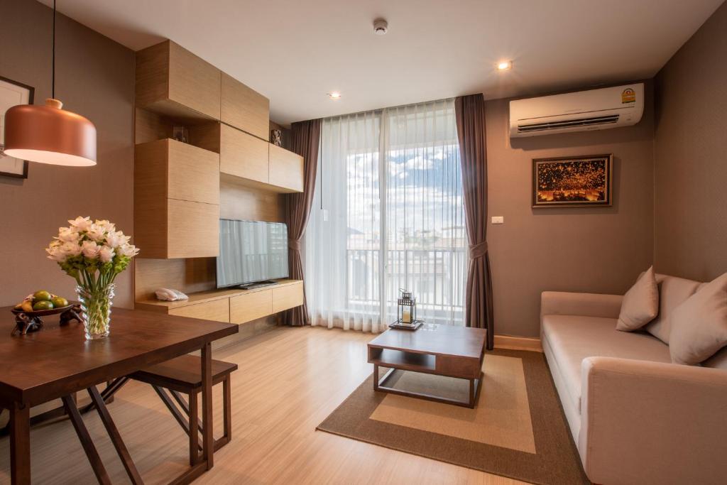 Posezení v ubytování Sanae' Hotel Nimman