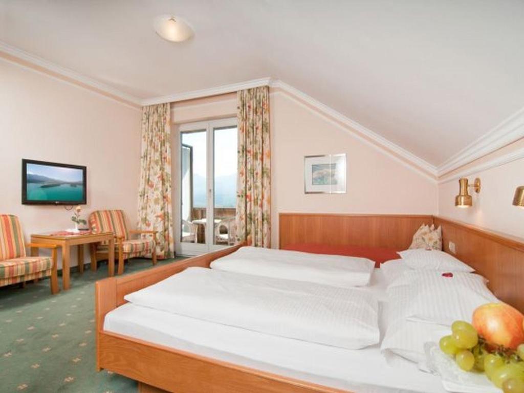 Postel nebo postele na pokoji v ubytování Hotel Schönruh