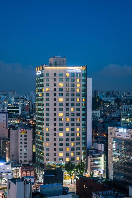 Nespecifikovaný výhled na destinaci Soul nebo výhled na město při pohledu z hotelu