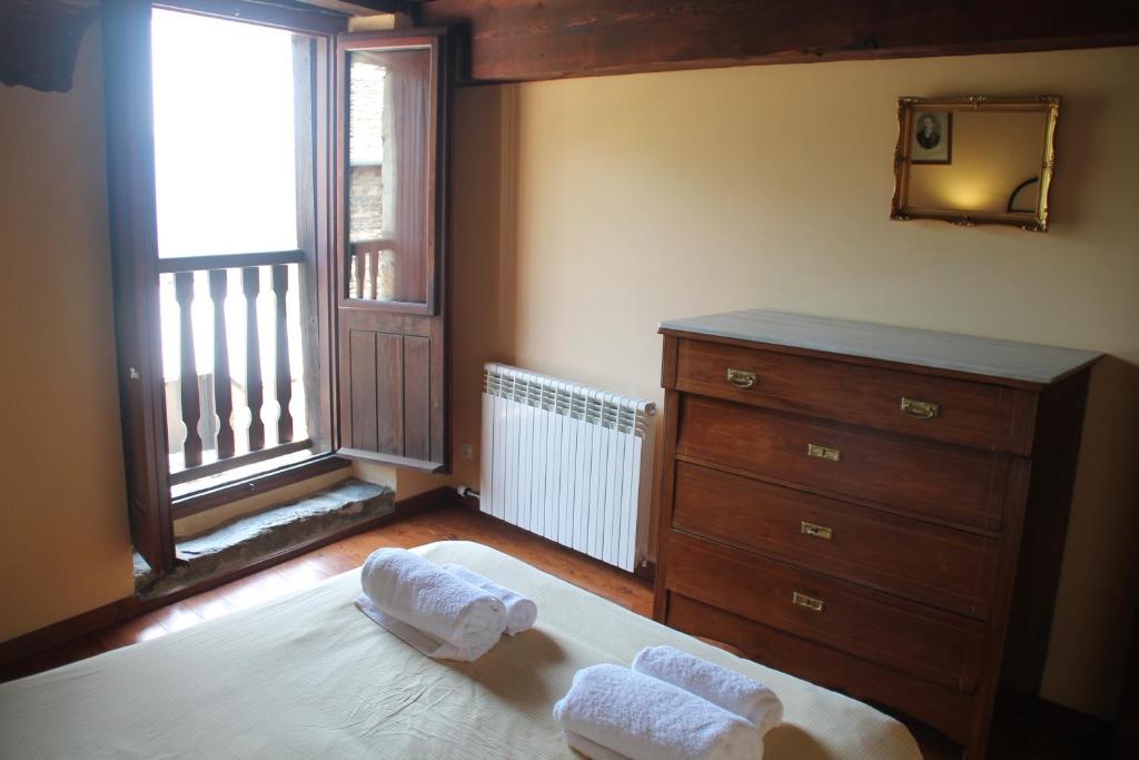 Cama o camas de una habitación en Can Bonada