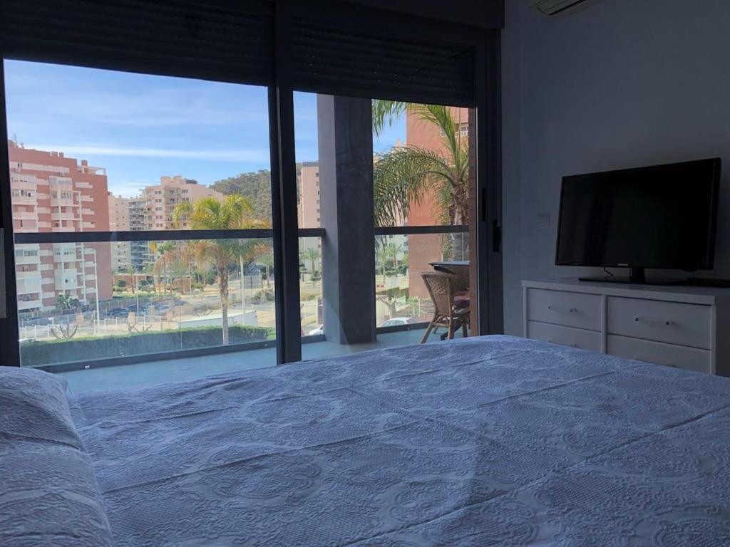 Postel nebo postele na pokoji v ubytování Apartamento en la playa 96 m2