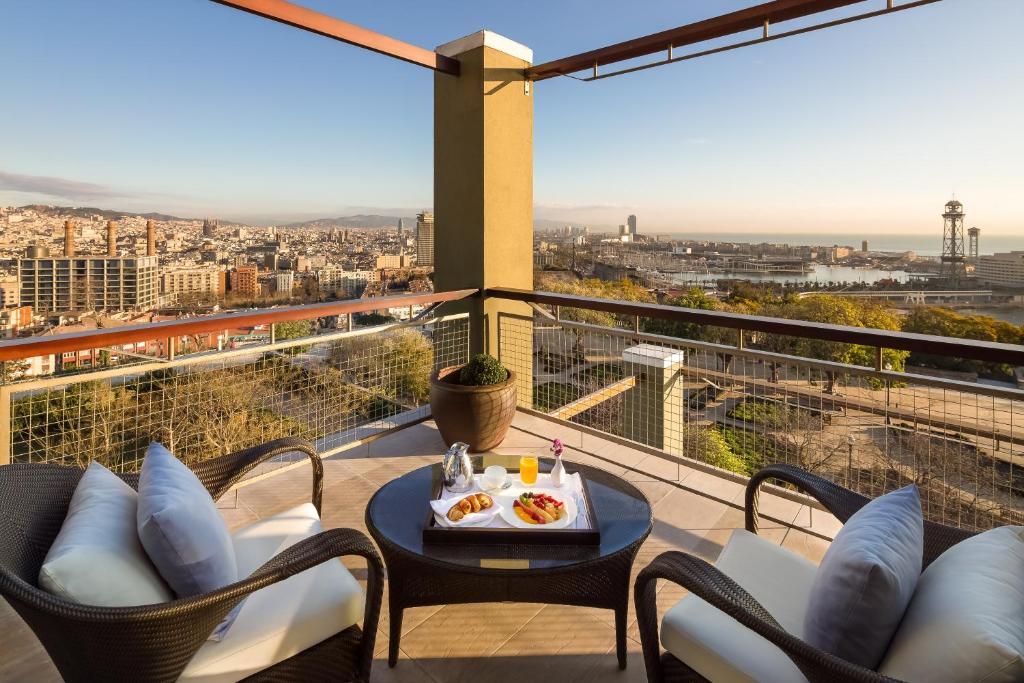 Балкон или терраса в Hotel Miramar Barcelona GL