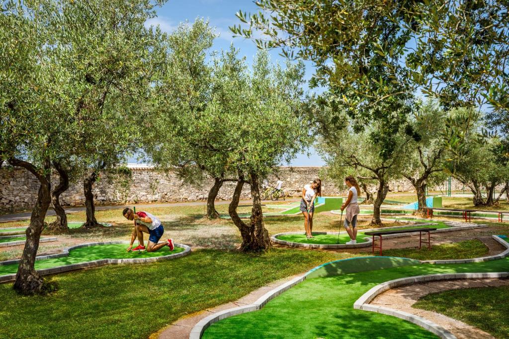 Ogród w obiekcie Aminess Planet Camping Holiday Homes Maravea