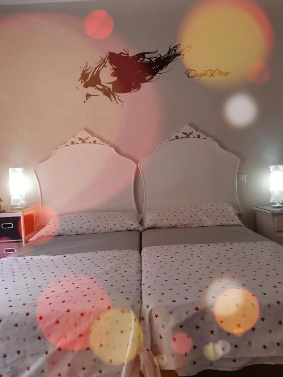 Postel nebo postele na pokoji v ubytování Apartamento Corazón de Portales