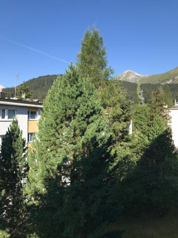 Nespecifikovaný výhled na hory nebo výhled na hory při pohledu z apartmánu
