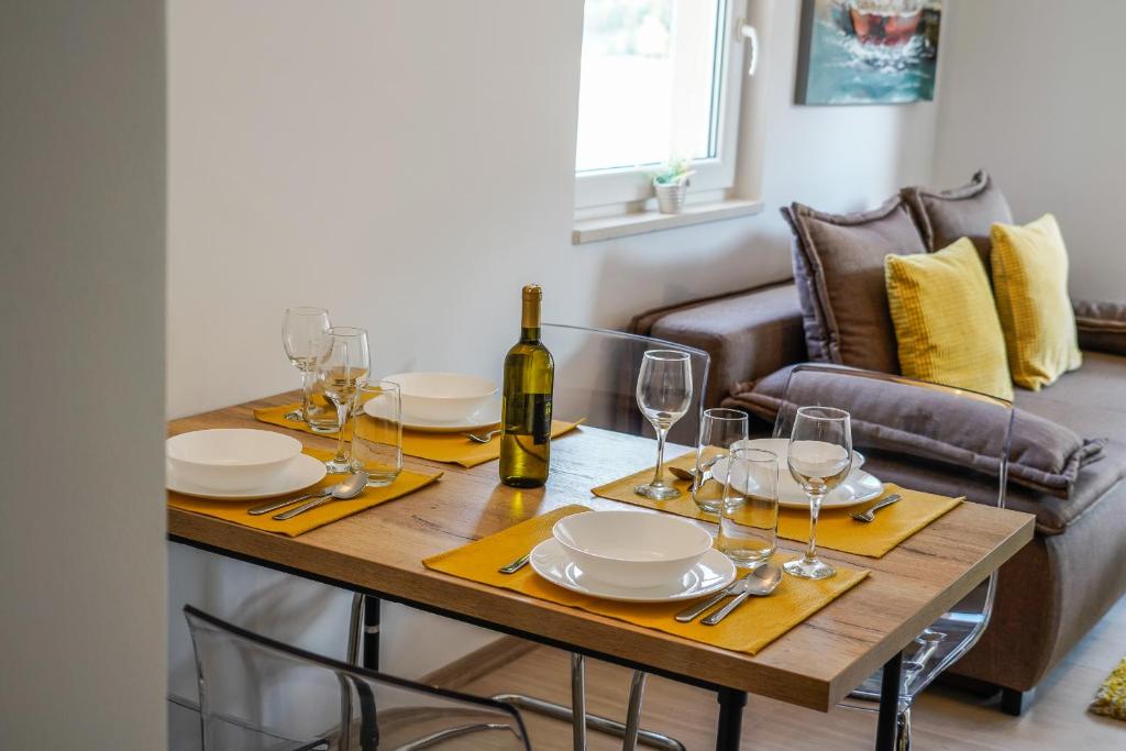 Nápoje v ubytování Apartmani Ponta