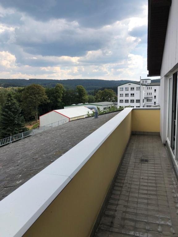 Balkón nebo terasa v ubytování Hotel Falkenstein