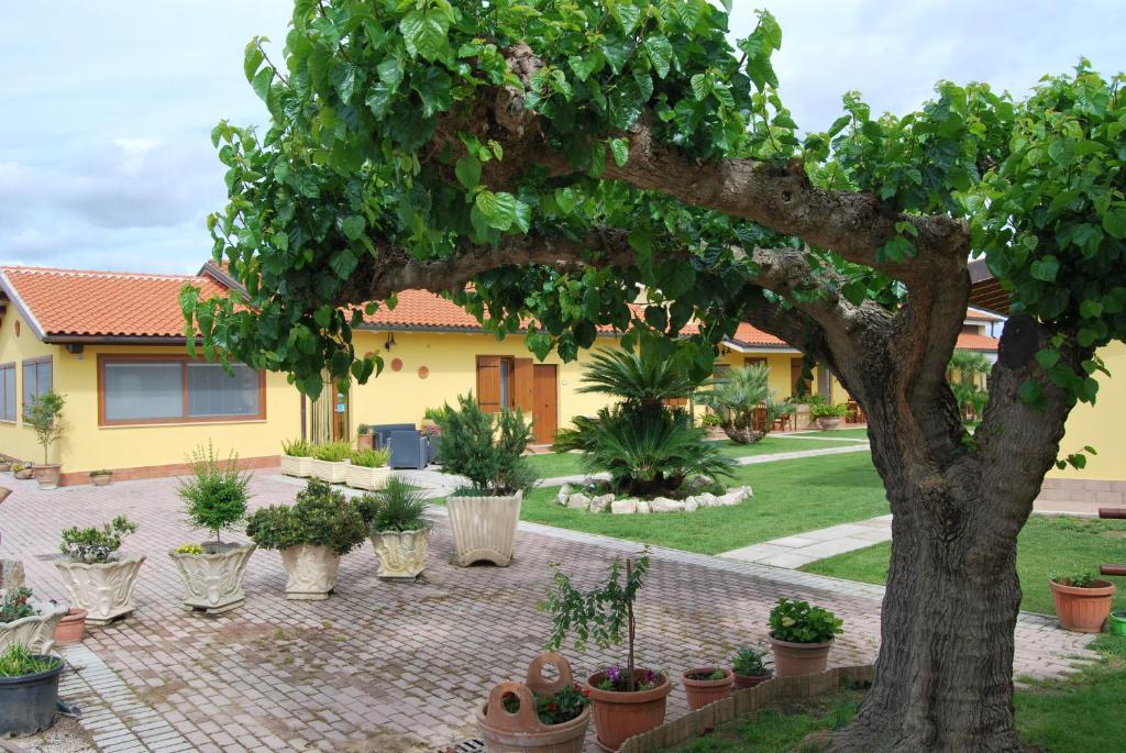 Zahrada ubytování Le Terre Di BAC
