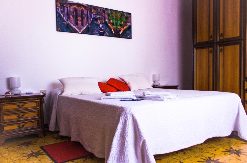 Postel nebo postele na pokoji v ubytování B&B Airport Venice Diego