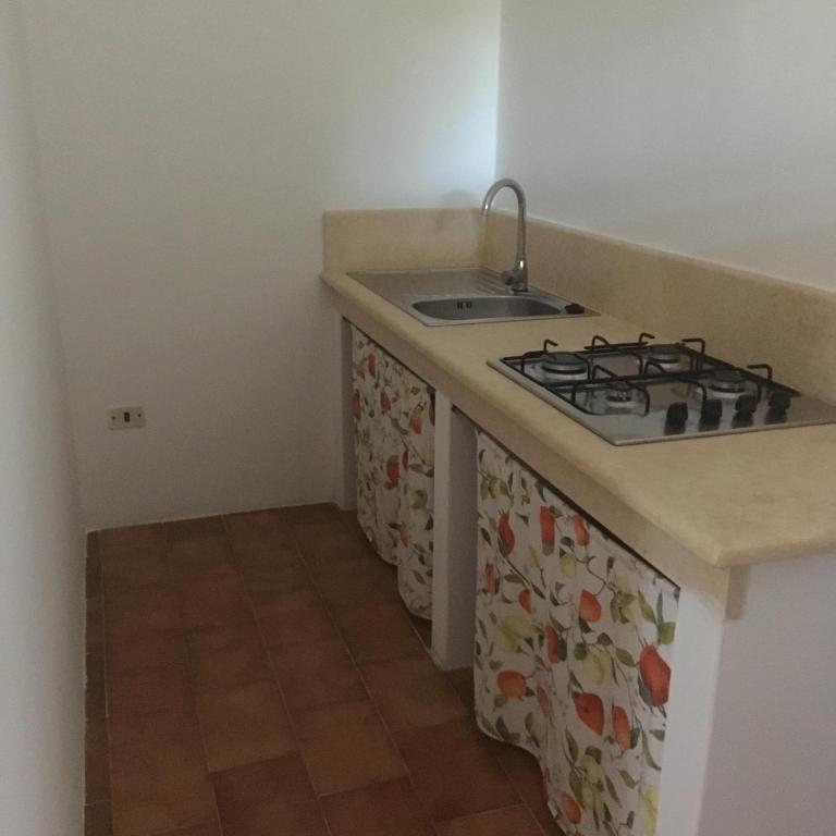 Kuchyň nebo kuchyňský kout v ubytování Agriturismo Capani
