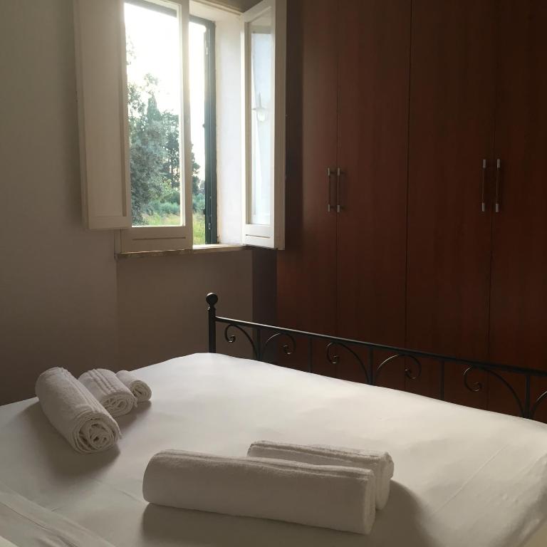 Postel nebo postele na pokoji v ubytování Agriturismo Capani