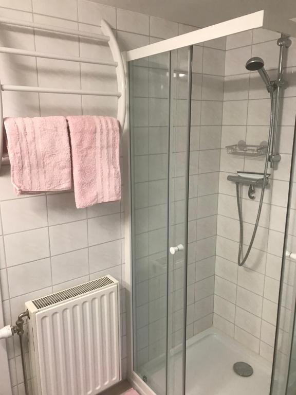 Koupelna v ubytování Valkenhof
