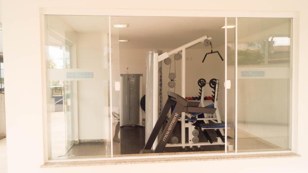 Fitness centrum a/nebo fitness zařízení v ubytování Privileg
