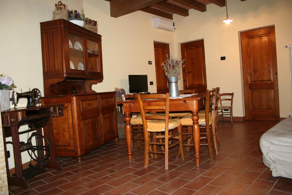 Kuchyň nebo kuchyňský kout v ubytování Corte Stellata Holiday Apartments
