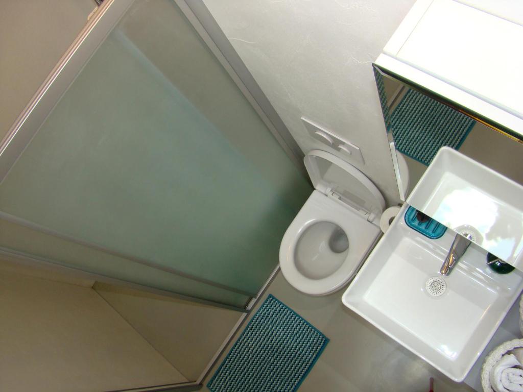 Kúpeľňa v ubytovaní Kike Apartment