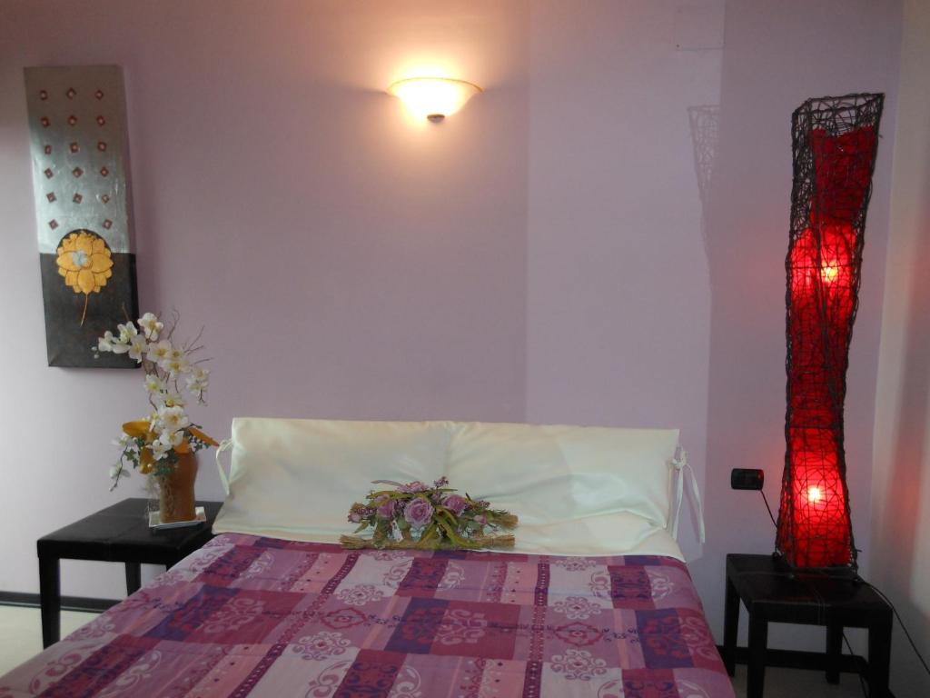 Postel nebo postele na pokoji v ubytování Motel Monterosa