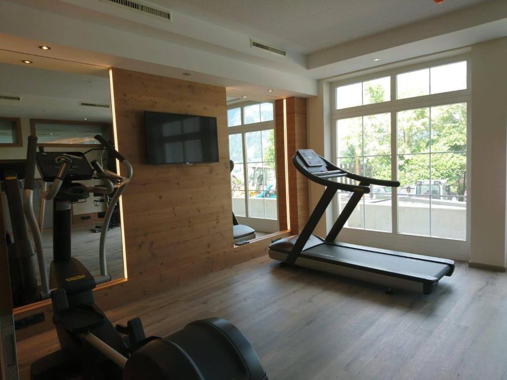 Fitness centrum a/nebo fitness zařízení v ubytování Hotel Elisabeth
