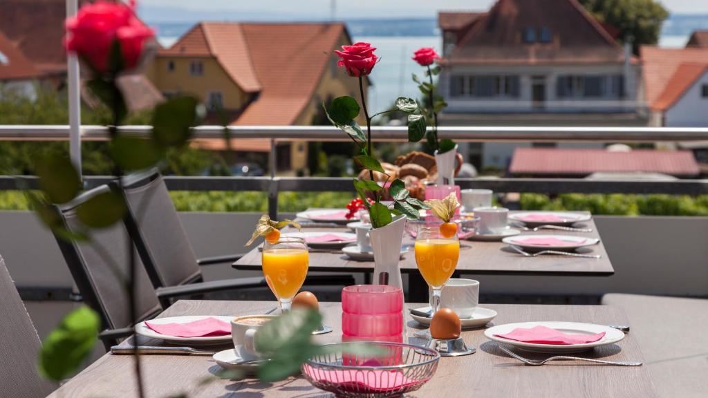 Balkón nebo terasa v ubytování Hotel Restaurant Hansjakob