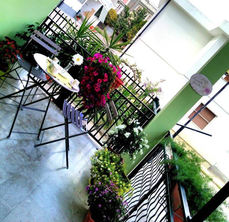 Zahrada ubytování B&B L'angolo fiorito