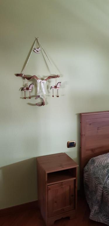 Postel nebo postele na pokoji v ubytování B&B del Lago