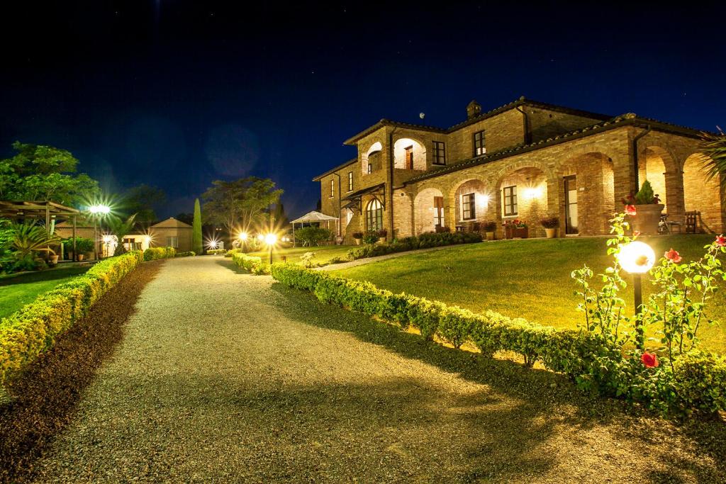 Zahrada ubytování Agriturismo Sanguineto