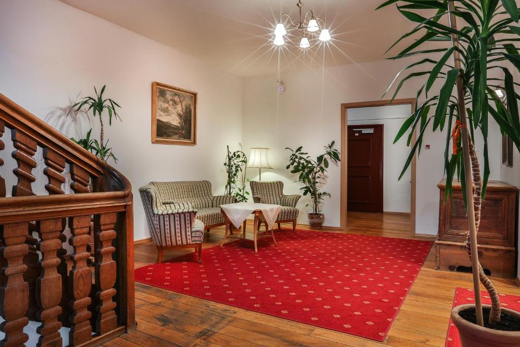 Posezení v ubytování Hotel Schiffmeister