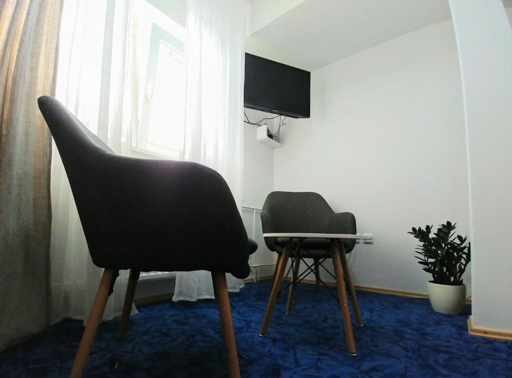 TV a/nebo společenská místnost v ubytování Hotel garni Paleta