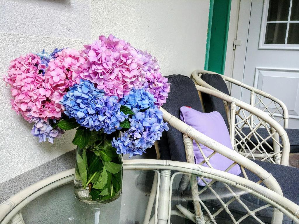 Posezení v ubytování Hotel garni Paleta