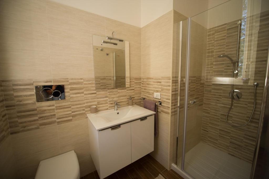 Łazienka w obiekcie Villa le Torri B&B