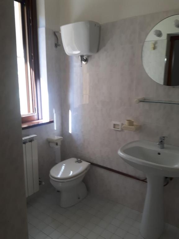 Koupelna v ubytování Agriturismo La Selva